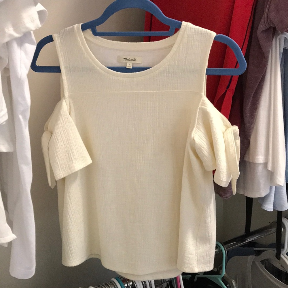 Madewell off-white shirt
